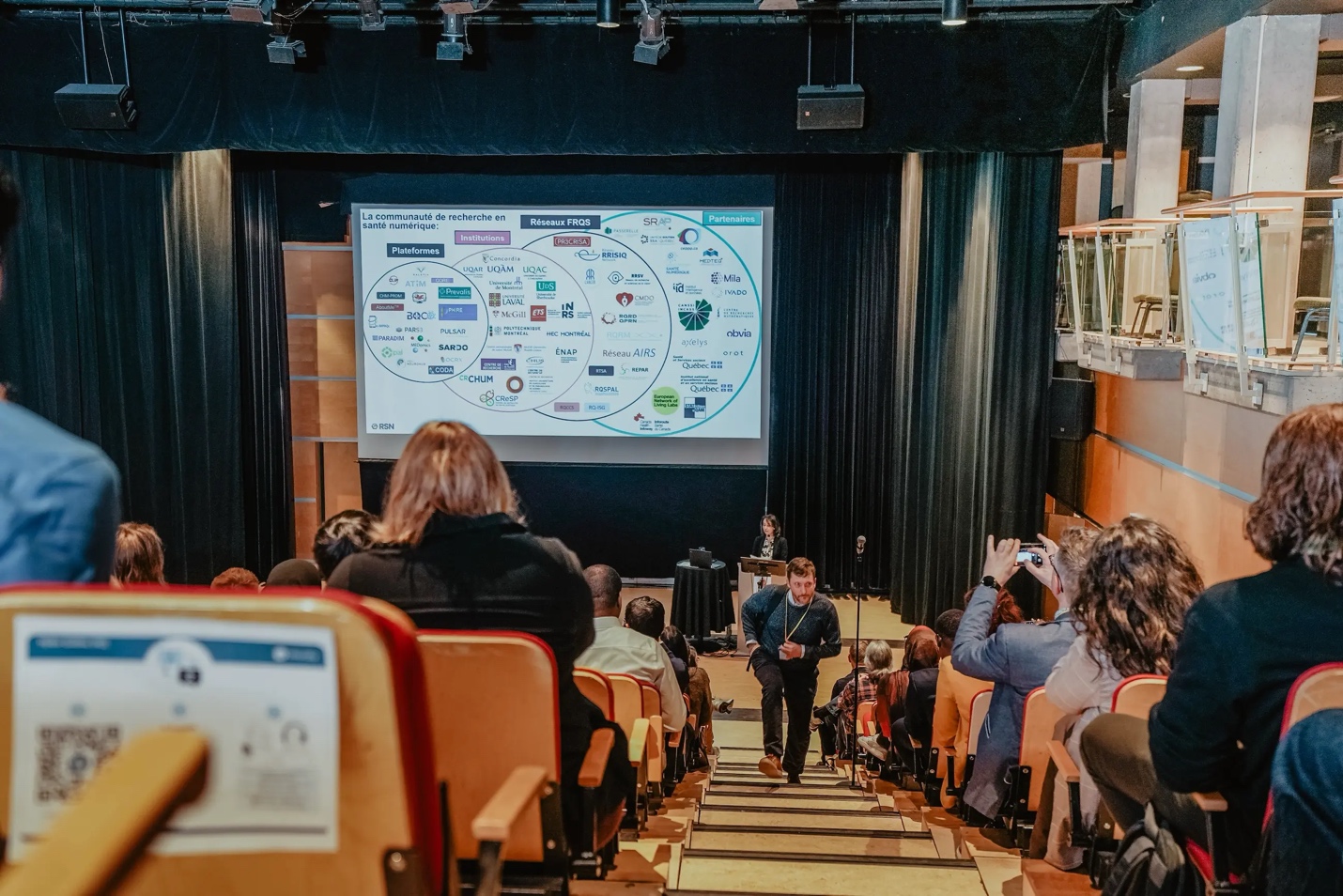 Vue d'ensemble de la salle plénière des Journées scientifiques RSN 2026